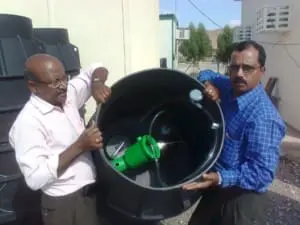 PE Pit for Installation