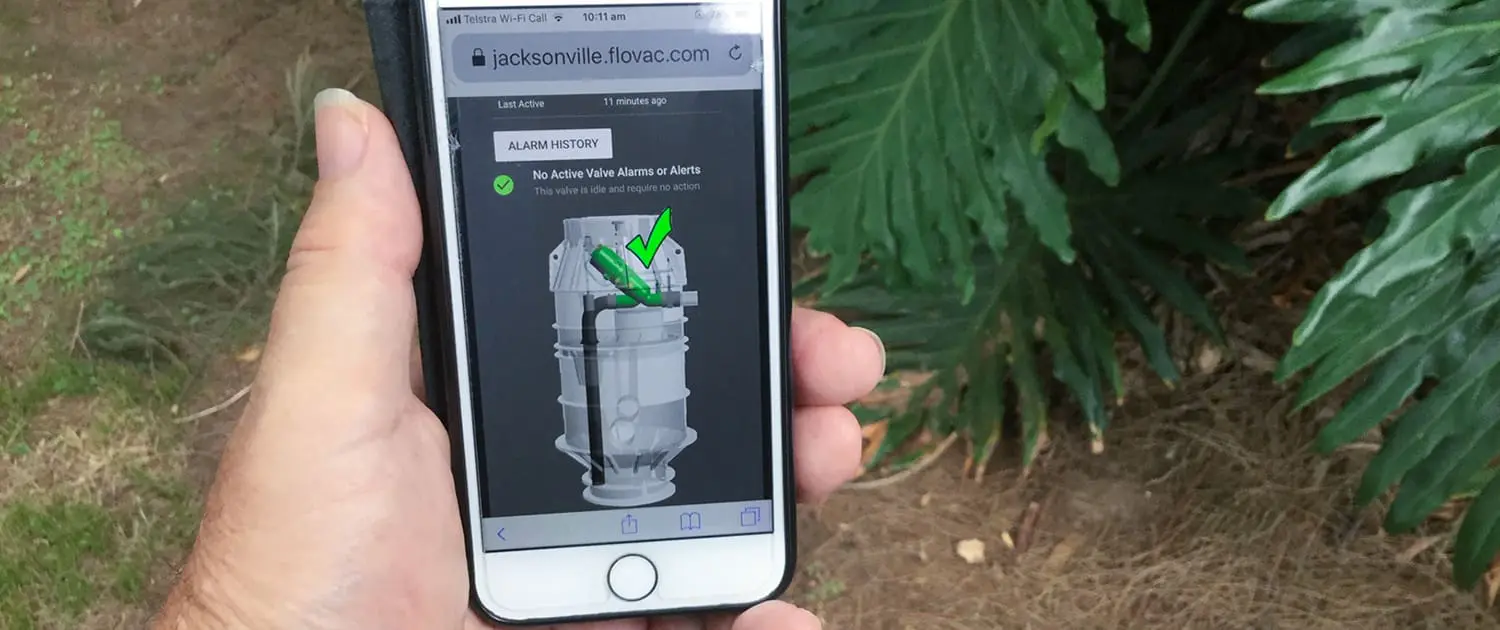 Wireless monitoring of your vacuum sewer infrastructure Wireless monitoring can inform operators of the status of their vacuum sewerage systems
