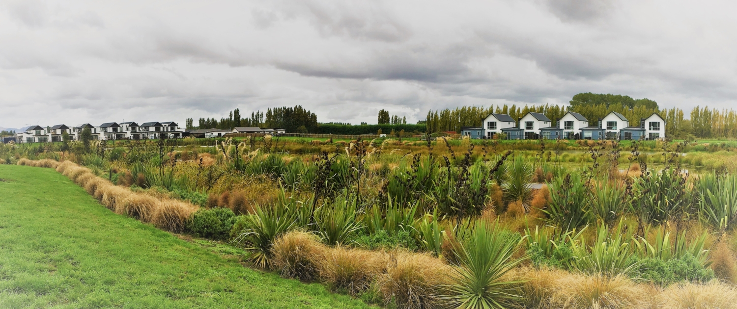 Environmentally sensitive development in Christchurch New Zealand